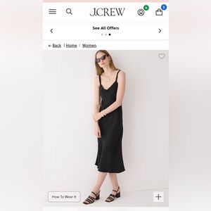 J. Crew Gwyneth Slip Dress